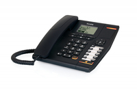 Alcatel Temporis 880 Analoges/DECT-Telefon Anrufer-Identifikation Schwarz
