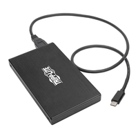 Tripp Lite U457-025-CG2 caja para disco duro externo Carcasa de disco duro/SSD Negro 2.5"