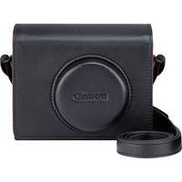 Canon DCC-1830 Álló bőrtok Fekete, Vörös