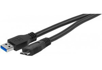 Connect 149840 USB cable 5 m USB 3.2 Gen 1 (3.1 Gen 1) USB A Micro-USB B Black