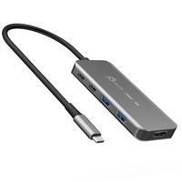 j5create JCH453-N Flacher USB4®-8K-Hub bei 60 Hz