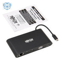 Tripp Lite U442-DOCK1-B laptop dock & poortreplicator USB 3.2 Gen 2 (3.1 Gen 2) Type-C