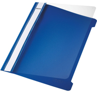 Leitz 41970035 Präsentations-Mappe PVC Blau, Transparent