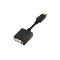 AISENS A125-0133 video kabel adapter 0,15 m DisplayPort DVI Zwart
