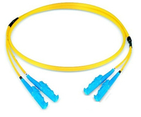 Dätwyler Cables 424413 Glasvezel kabel 3 m E-2000 (LSH) OS2 Geel