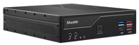Shuttle Slim PC DH470C , S1200, 1x HDMI, 2x DP , 2x LAN, 2x COM, 8x USB, 1x 2.5", 2x M.2, 24/7 Dauerbetrieb, inkl. VESA