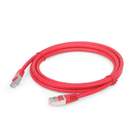 Gembird PP6A-LSZHCU-R-3M cavo di rete Rosso Cat6a S/FTP (S-STP)