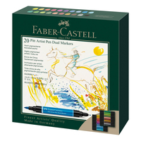 Faber-Castell 162020 markeerstift 20 stuk(s) Meerkleurig