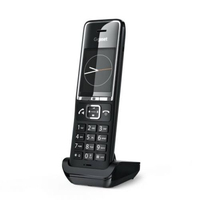 Gigaset COMFORT 550 DECT telefon Hívóazonosító Fekete, Króm