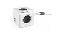 Microconnect GRUCUBE7 power extension 3 m 4 AC outlet(s) Indoor White
