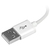 StarTech.com Cavo connettore lightning a 8 pin Apple bianco da 30cm a USB per iPhone / iPod / iPad