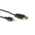 ACT USB 2.0 A - 4 pin Mini B USB Kabel 1,8 m USB A Mini-USB B Schwarz