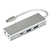 Hama Aluminium USB 3.2 Gen 1 (3.1 Gen 1) Type-C Ezüst
