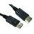 Cables Direct 99DP-010LOCK DisplayPort cable 10 m Black