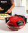 Ariete 0909/10 urządzenie do wypieku pizzy 1 pizza(e) 1200 W Czarny, Czerwony