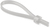 Hellermann Tyton ATS3080 opaska kablowa Poliamidowy Biały