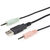 StarTech.com Switch DisplayPort KVM 4K a 60 Hz e 2 porte con cavi integrati