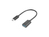 Lanberg AD-UC-UA-04 kabel USB USB 3.2 Gen 1 (3.1 Gen 1) 0,15 m USB A USB C Czarny