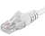 PremiumCord Patch kabel UTP Cat5e 1m bila Netzwerkkabel Weiß U/UTP (UTP)
