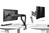 Neomounts DS75-450WH2 uchwyt / stojak do monitorów 81,3 cm (32") Biały Biurko