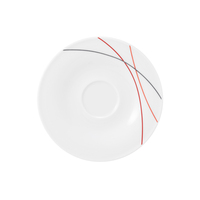 Seltmann Untere zur Moccatasse 13,5 cm, rund, Form: Community, Dekor: 57402 Red