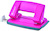 Dziurkacz KANGARO Aion-10G/S, dziurkuje do 10 kartek, metalowy, w pudełku PP, różowy