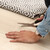 Relaxdays Antirutschmatte, rutschfeste Unterlage für Läufer & Teppiche, für Flur, Bad, Wohnzimmer, BxT 100x120 cm, creme