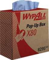 WYPALL 8295 Wischtuch WypAll® X80 8295 L427xB212ca. mm blau 1-lagig