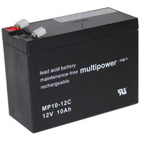 Multipower MP10-12C loodaccu 12V