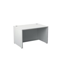 Jemini Reception Modular Desk Unit 1200mm White RCM1200SBUWH