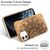NALIA Kork Handy Hülle für iPhone 11, Natur-Holz Hard Case Design Cover Dünn Cork Mandala