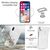 NALIA Custodia Specchio compatibile con iPhone X XS, Ultra-Slim Mirror Case Phone Cover Protettiva Silicone Telefono Cellulare Bumper Copertura Morbido Protezione Sottile Argento
