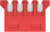 Buchsenleiste, 4-polig, RM 5.08 mm, gerade, rot, 794036-3