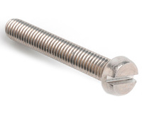 M1.0 X 4 SLOT CHEESE MACHINE SCREW DIN 84 A2 STAINLESS STEEL