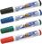 Bic Velleda 1701 Whiteboard Marker Bullet Tip 1.5mm Line Assorted Colours (Pack 4)