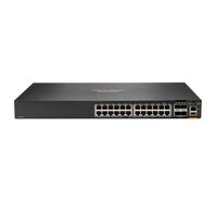 Aruba 6200F 24G 4SFP+ Managed L3 Gigabit Ethernet (10/100/1000) Black 1U Aruba 6200F 24G 4SFP+, Managed, L3, Gigabit Ethernet