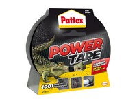 Pattex Powertape 50 mm x 25 m, zwart (rol 25 meter)