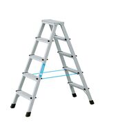 Professional step ladder, anodised