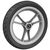 Spoke wheel with PU tyres