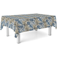 MANTEL HULE FILO AZUL 250X140 CM