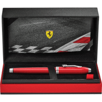 Füllhalter Townsend Scuderia Ferrari Rosso Crosa Rot-Lack M Geschenkbox