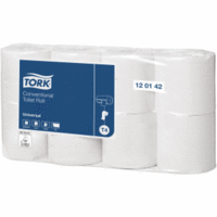 Toilettenpapier Advanced Conventional 1-lagig weiß VE=8x8 Rollen