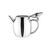 Olympia Richmond Teapot with Rounded Handle Made of Stainless Steel - 500ml