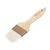 Vogue Pastry Brush Round with Wide Flat Bristles - Wooden Handle - 50 mm