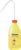 Enghalsflaschen - Ethanol, Gelb, LDPE, Transluzent, Rot/Schwarz, Orange
