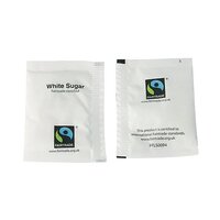 Fairtrade White Sugar Sachets (Pack of 1000) A02620