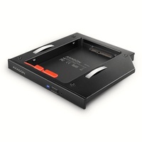 Axagon RSS-CD12 2.5" laptop ODD beépítő adapter fekete