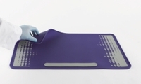 Laboratory mats silicone Colour Side one: purple side two: grey on purple