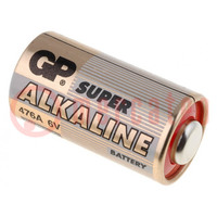 Pile: alcaline; 6V; 4LR44; non-rechargeable; Ø13x25mm; 1pc