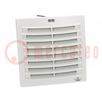 Ventilátor: AC; axiális; 230VAC; 97m3/h; 49dBA; IP54; Hossz: 300mm